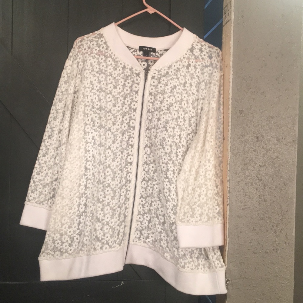 🔴SALE🔴 See through torrid jacket